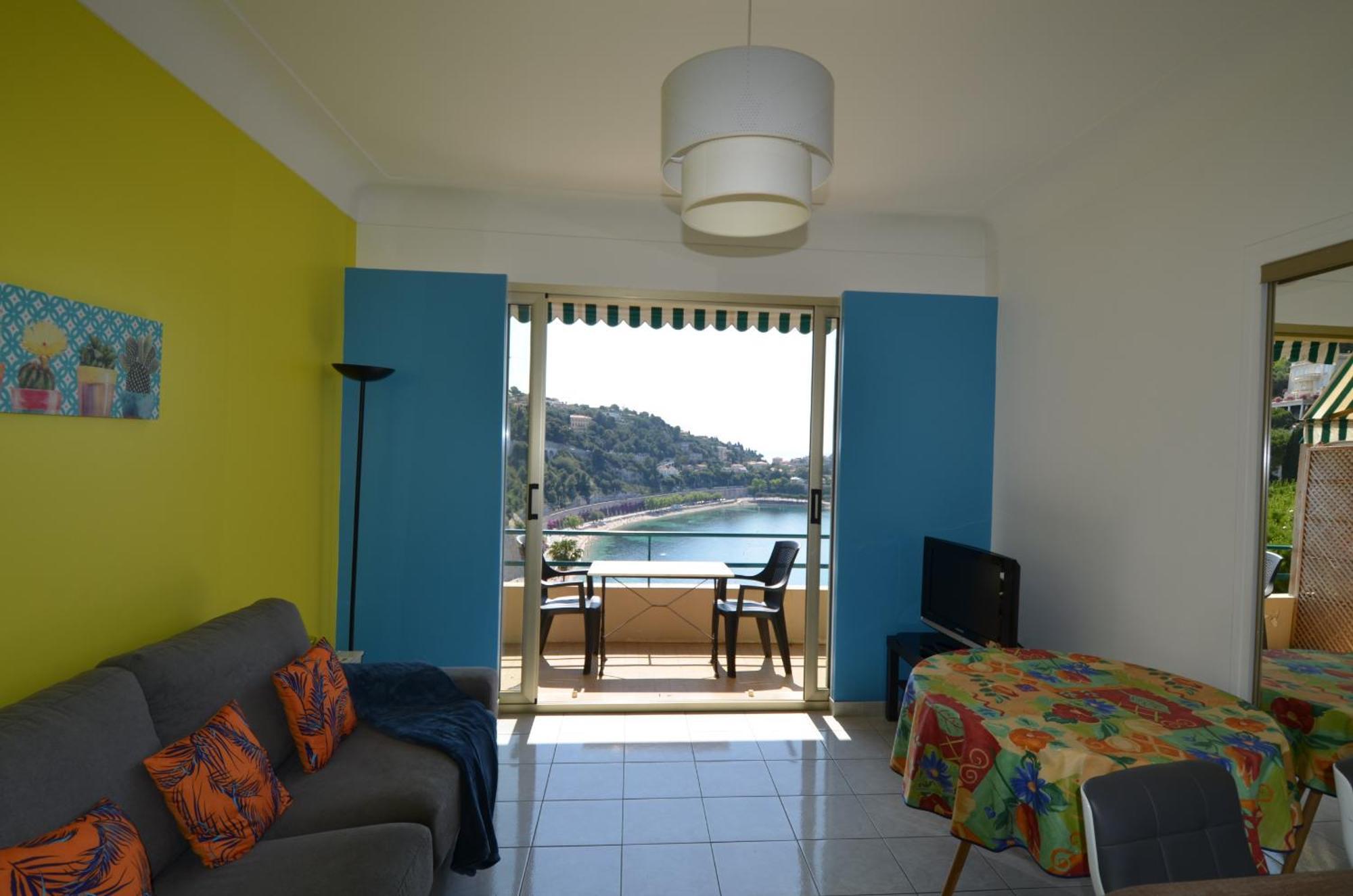Nereides - Appartement 4 Personnes Avec Vue Mer Exceptionnelle A ヴィルフランシュ・シュル・メール エクステリア 写真