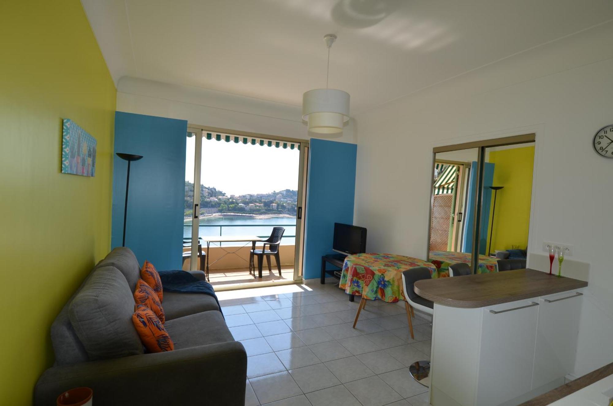 Nereides - Appartement 4 Personnes Avec Vue Mer Exceptionnelle A ヴィルフランシュ・シュル・メール エクステリア 写真