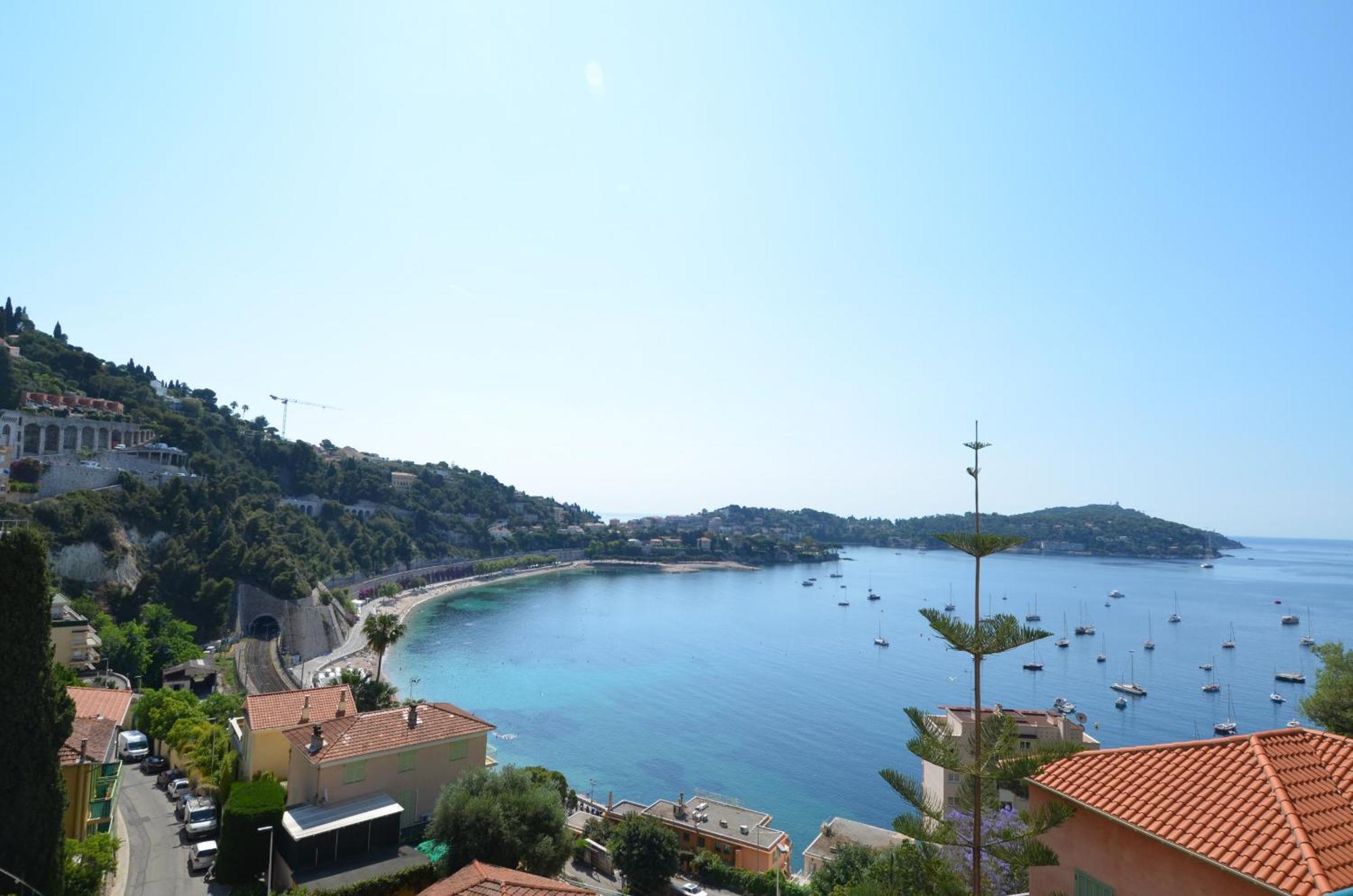 Nereides - Appartement 4 Personnes Avec Vue Mer Exceptionnelle A ヴィルフランシュ・シュル・メール エクステリア 写真